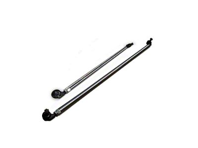 RPM Steering 1-Ton Aluminum Tie Rod and Drag Link Steering Kit with Clamp for Falcon Stabilizer (07-18 Jeep Wrangler JK)
