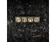 KC HiLiTES 10-Inch FLEX ERA LED Light Bar Bezel Kit; Gloss Black