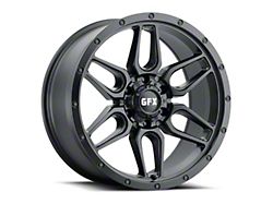 G-FX TR-18 Matte Black Wheel; 17x8.5 (18-23 Jeep Wrangler JL)