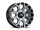 G-FX TR-19 Gloss Black Machined Wheel; 17x8.5 (07-18 Jeep Wrangler JK)