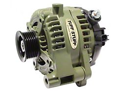 Tuff Stuff Performance Alternator with 6-Groove Pulley; 175 AMP; Army Green (12-18 3.6L Jeep Wrangler JK)