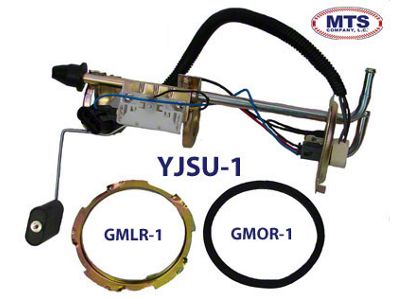 MTS Company Fuel Sending Unit without Pump for 15-Gallon Fuel Tank (87-90 Jeep Wrangler YJ w/ Fuel Injection)