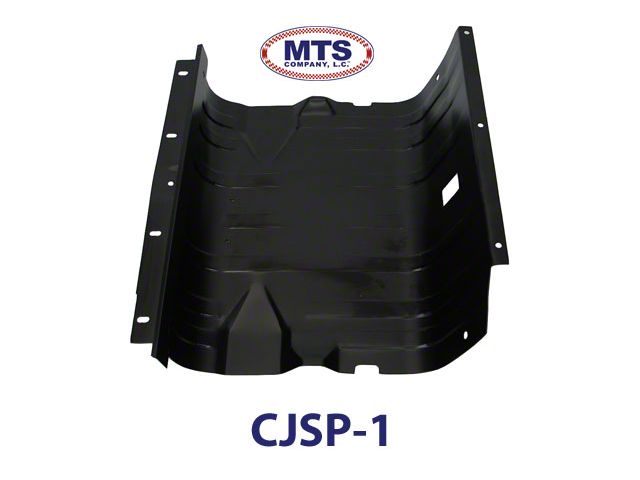 MTS Company Skid Plate for Metal 15-Gallon Fuel Tank (76-90 Jeep CJ7 & Wrangler YJ)