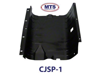 MTS Company Skid Plate for Metal 15-Gallon Fuel Tank (76-90 Jeep CJ7 & Wrangler YJ)