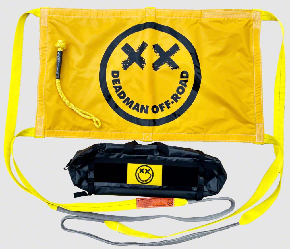 Deadman Off-Road The Complete Deadman Kit V2 Recovery Kit with Original  Shackle