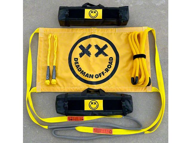 Deadman Off-Road The Ultimate Starter Recovery Kit; 7/8-Inch x 20-Foot