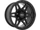 Impact Wheels 881 Satin Black Wheel; 17x9 (18-24 Jeep Wrangler JL)