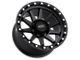 Impact Wheels 882 Satin Black Wheel; 17x9 (07-18 Jeep Wrangler JK)