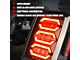 Diamond Series LED Tail Lights; Black Housing; Clear Lens (07-18 Jeep Wrangler JK)