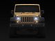 Envision Series LED Halo Headlights; Chrome Housing; Clear Lens (97-18 Jeep Wrangler TJ & JK)