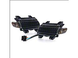 LED Turn Signal and Park Lights; Smoked (20-26 Jeep Gladiator JT w/ Factory LED Headlights, Excluding Sport)