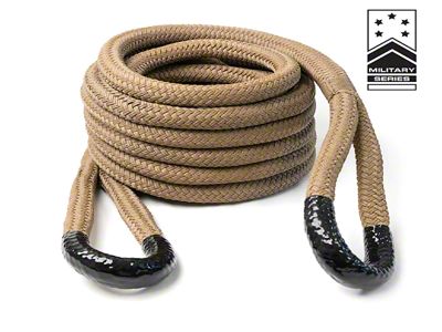 Yankum Ropes 3/4-Inch x 30-Foot Kinetic Rope; Desert Tan