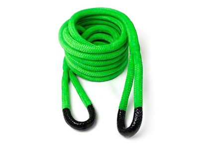 Yankum Ropes 3/4-Inch x 30-Foot Kinetic Rope; Hi-Vis Green