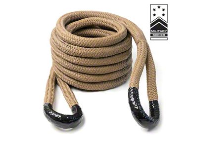 Yankum Ropes 5/8-Inch x 30-Foot Kinetic Rope; Desert Tan