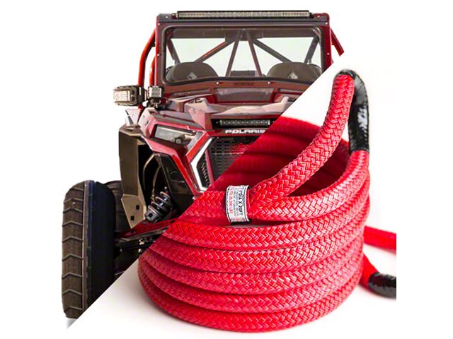 Yankum Ropes 5/8-Inch x 30-Foot Kinetic Rope; Red