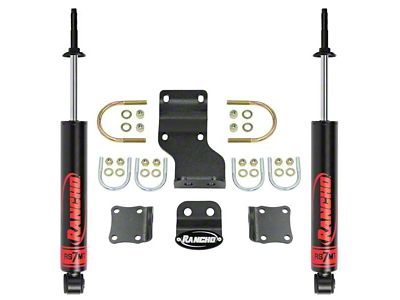Rancho RS7MT Front Dual Steering Stabilizer (18-24 Jeep Wrangler JL)
