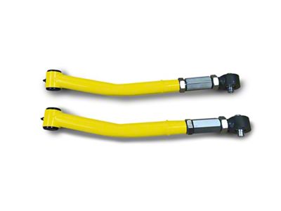 Steinjager Double Adjustable Front Lower Control Arms for 0 to 5-Inch Lift; Lemon Peel (07-18 Jeep Wrangler JK)