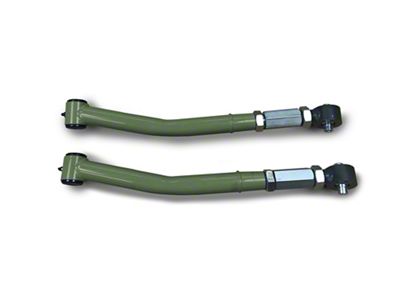 Steinjager Double Adjustable Front Lower Control Arms for 0 to 5-Inch Lift; Locas Green (07-18 Jeep Wrangler JK)