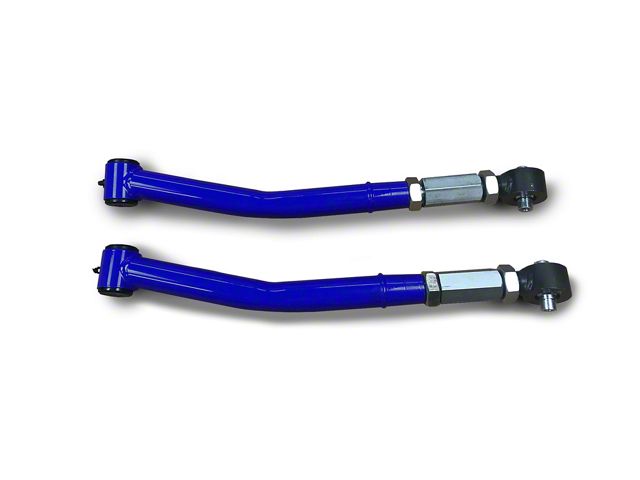 Steinjager Double Adjustable Front Lower Control Arms for 0 to 5-Inch Lift; Southwest Blue (07-18 Jeep Wrangler JK)