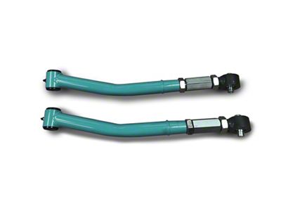 Steinjager Double Adjustable Front Lower Control Arms for 0 to 5-Inch Lift; Teal (07-18 Jeep Wrangler JK)