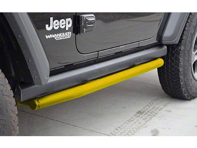 ACE Engineering Rock Sliders; Neon Yellow (18-24 Jeep Wrangler JL 2-Door)