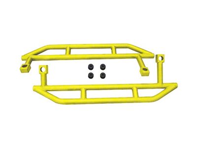 ACE Engineering Rock Sliders; Neon Yellow (97-06 Jeep Wrangler TJ, Excluding Unlimited)