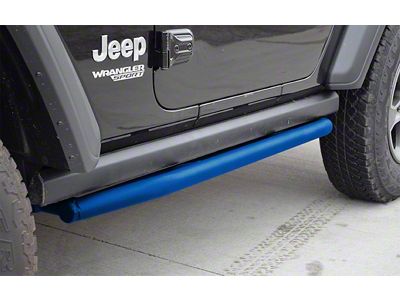ACE Engineering Rock Sliders; Playboy Blue (18-24 Jeep Wrangler JL 2-Door)