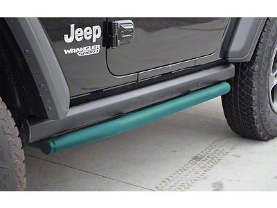 ACE Engineering Rock Sliders; Tiffany Blue (18-24 Jeep Wrangler JL 2-Door)