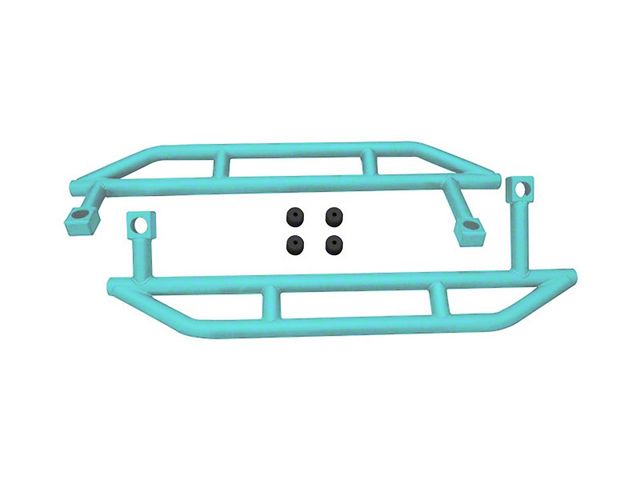 ACE Engineering Rock Sliders; Tiffany Blue (97-06 Jeep Wrangler TJ, Excluding Unlimited)