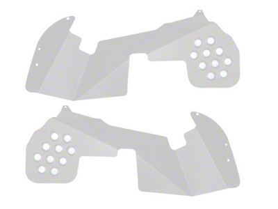 ACE Engineering Front Inner Fender Kit; Cloud White (20-24 Jeep Gladiator JT, Excluding EcoDiesel)