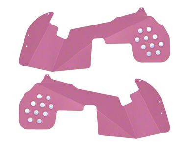 ACE Engineering Front Inner Fender Kit; Pinky (20-24 Jeep Gladiator JT, Excluding EcoDiesel)