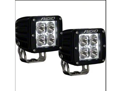 Rigid Industries Radiance Plus LED Pod Lights with RGBW Backlight (Universal; Some Adaptation May Be Required)