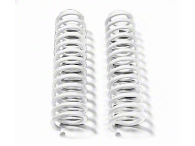 Steinjager 3-Inch Single Rate Front Lift Springs; Cloud White (18-24 Jeep Wrangler JL)