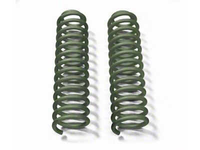 Steinjager 3-Inch Single Rate Front Lift Springs; Locas Green (18-24 Jeep Wrangler JL)