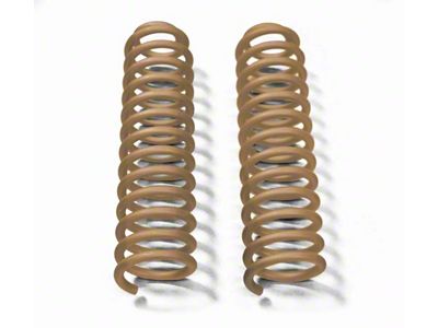 Steinjager 3-Inch Single Rate Front Lift Springs; Military Beige (18-24 Jeep Wrangler JL)