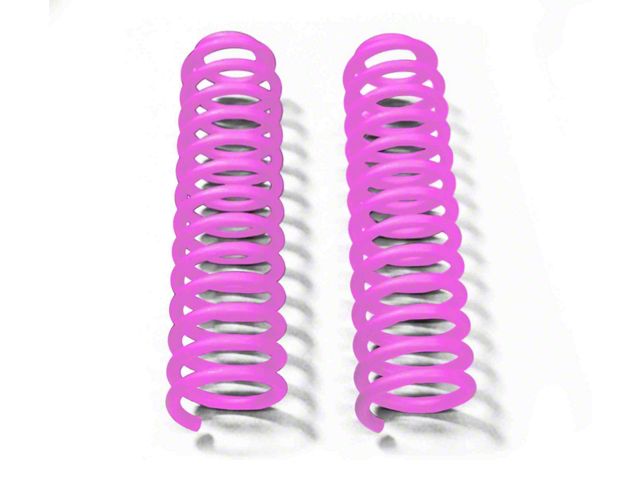 Steinjager 3-Inch Single Rate Front Lift Springs; Pinky (18-24 Jeep Wrangler JL)