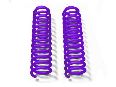 Steinjager 3-Inch Single Rate Front Lift Springs; Sinbad Purple (18-24 Jeep Wrangler JL)