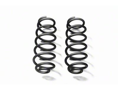 Steinjager 3-Inch Single Rate Rear Lift Springs; Bare Metal (18-24 Jeep Wrangler JL)