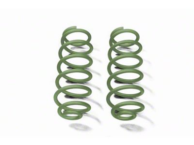Steinjager 3-Inch Single Rate Rear Lift Springs; Locas Green (18-24 Jeep Wrangler JL)