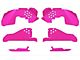 ACE Engineering Front and Rear Inner Fender Kit with Inserts; Hot Pink (07-18 Jeep Wrangler JK)