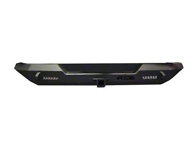 ACE Engineering Pro Series Rear Bumper with Light Provisions; Texturized Black (07-18 Jeep Wrangler JK)