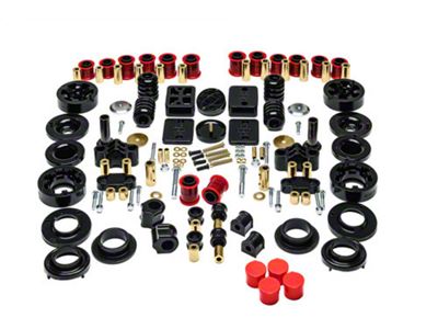 2-Inch Rock-Flex Ultimate Lift System with Hyper-Flex System Complete Bushing Kit; Black (18-24 Jeep Wrangler JL, Excluding Rubicon)