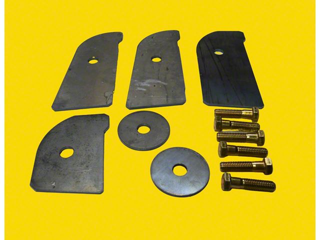 Transfer Case Skid Plate Repair Kit for Middle Circle Depression Skid Plate (97-02 Jeep Wrangler TJ)