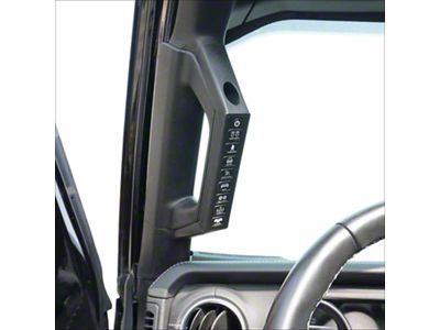 Voswitch Grab Handle Switch Panel System; 8-Button (18-23 Jeep Wrangler JL)