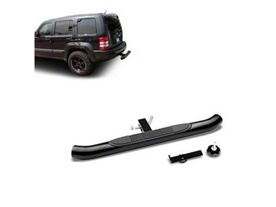 37-Inch Hitch Step for 2-Inch Receiver; Black (Universal; Some Adaptation May Be Required)