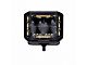 Go Rhino 4-Inch x 3-Inch Blackout Combo Series LED Light Pods; Spot and Flood Beam (Universal; Some Adaptation May Be Required)