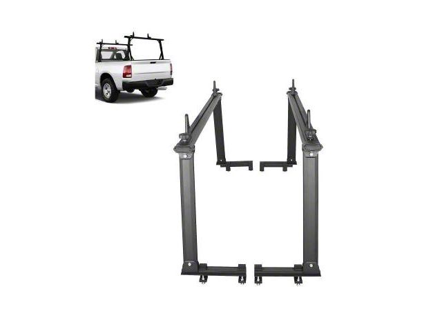 Commercial Ladder Rack; Black (Universal; Some Adaptation May Be Required)