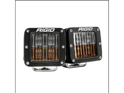 Rigid Industries D-Series SAE LED Fog Lights; Yellow/White (Universal; Some Adaptation May Be Required)