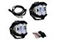 Baja Designs LP4 Pro LED Auxiliary Light Pods with Amber Backlight; Driving/Combo Beam; Amber (Universal; Some Adaptation May Be Required)