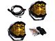 Baja Designs LP4 Pro LED Auxiliary Light Pods with Amber Backlight; Driving/Combo Beam; Clear (Universal; Some Adaptation May Be Required)